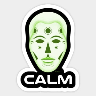 Calm Sticker